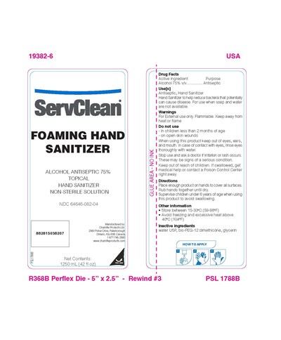 Servclean Foaming Hand Sanitizer